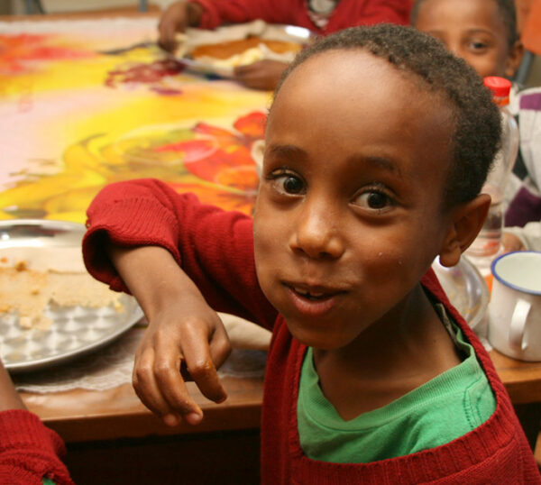 feed a hungry child in Ethiopia for one month